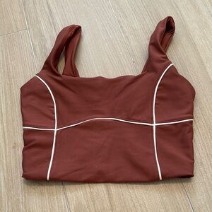 Abercrombie & Fitch Brown Crop Top